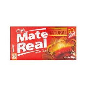 Chá Mate Real 20 Unidade Bags Natural