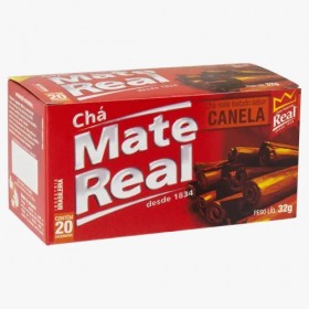 Chá Mate Real 20 Unidade Bags Canela