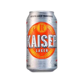 Cerveja Pilsen Kaiser Lata 350ML