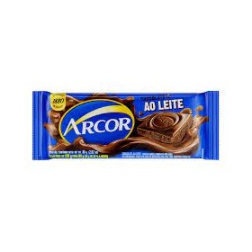 Chocolate Arcoer 80G Ao Leite