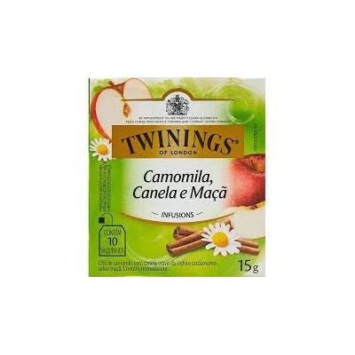 Cha Twinings 15G Camomila Canela Maca