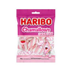Marshmallow Haribo 80G Cables Pink