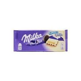 Chocolate Milka 100G Oreo White