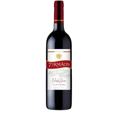 Vinho 7 Irmãos 750ML Bordo Suave