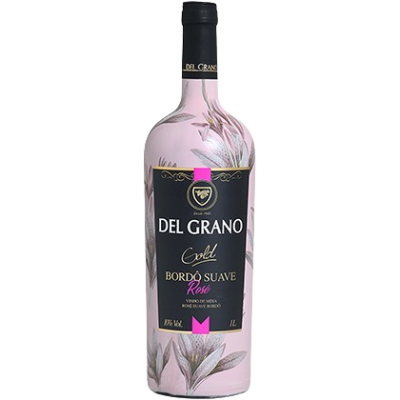 Vinho Del Grano 1L Gold Suave Bordo Rose