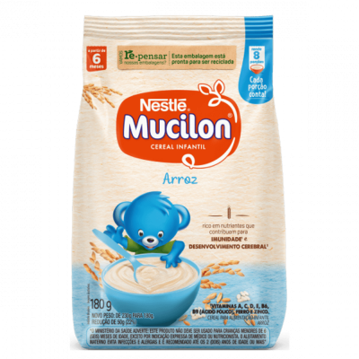 Mucilon Nestle Arroz 180G Saco