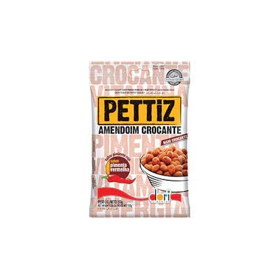 Amendoim Pettiz 120G Pimenta Vermelha