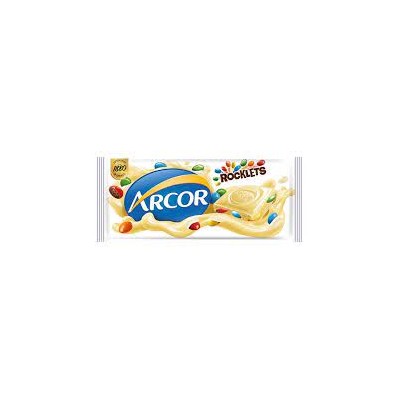 Chocolate Arcor 80G Rocklets Branco