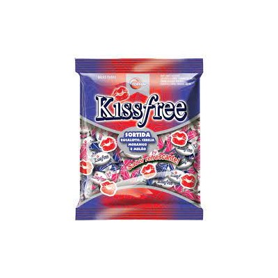 Bala Toffano 50G Kiss Free Sortido