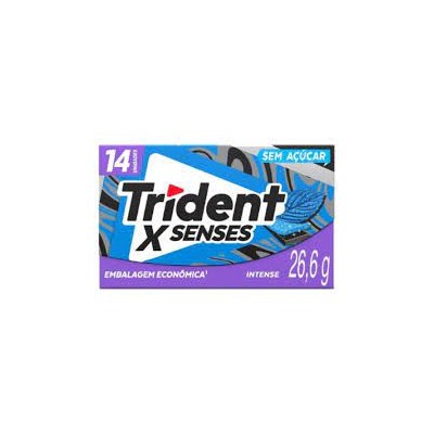 Goma Trident 26,6G X Senses Menta Intense