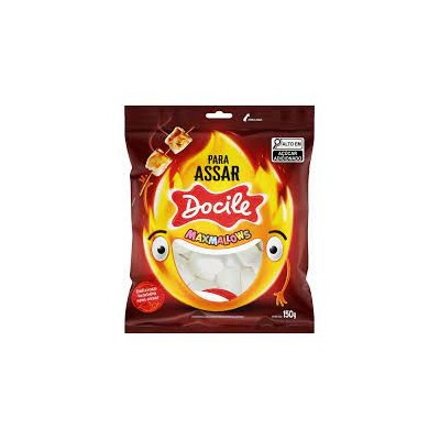 Marshmallow Docile 150G Tubo Para Assar