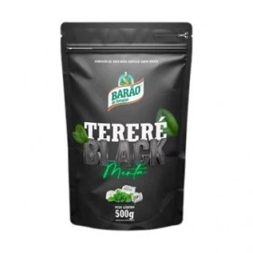 Erva Mate Terere Barao 500G Menta Black