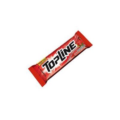 Chiclete Topline 1Unidade Morango