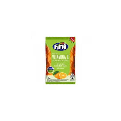 Bala Fini 18G Kids Vitamina Laranja