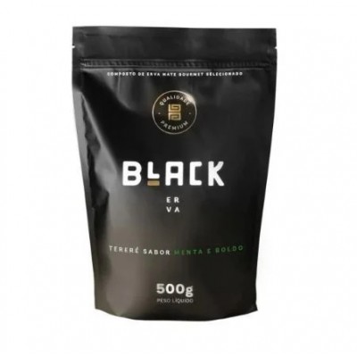 Erva Mate Terere Black 500G Menta Boldo Premium