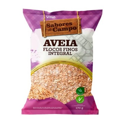 Aveia Vitao 170G Flocos Finos Sabores Campo