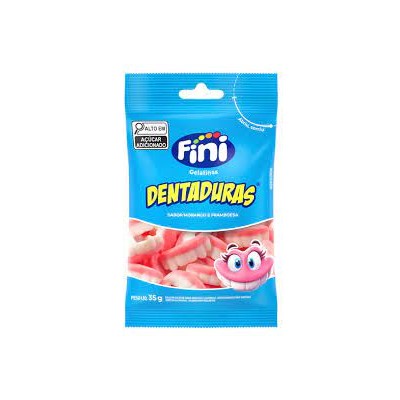 Bala Fini 35G Gelatina Dentadura