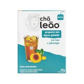 Cha Leao Mate 10Unidade ICE Tea Pessego Gelado