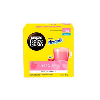 Nesquik Morango NDG 150G 10Capsula