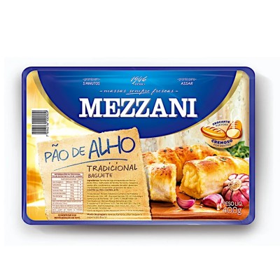 Pao Alho Mezzani 310G Tradicional