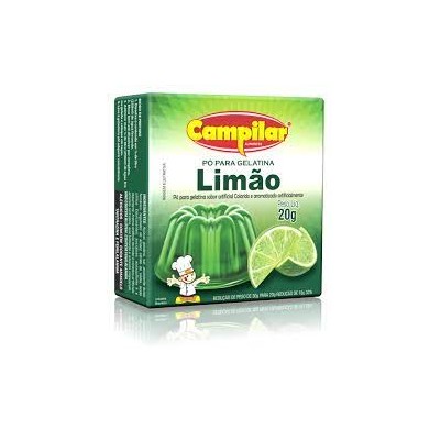 Gelatina Campilar Limao 20G