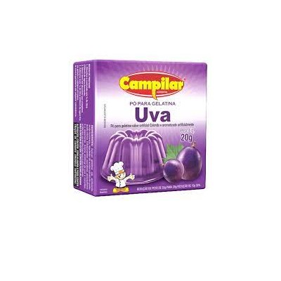 Gelatina Campilar Uva 20G