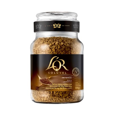 Cafe Soluvel Lor 84G Intense Vidro