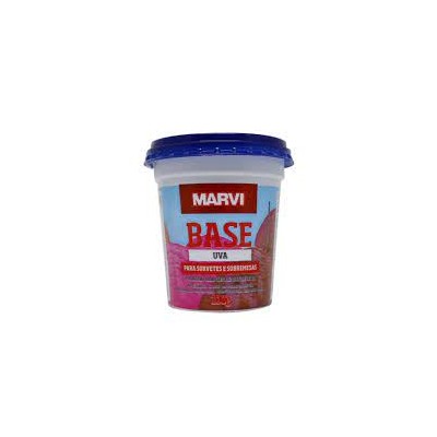 Base Sorvete Marvi 100G Uva