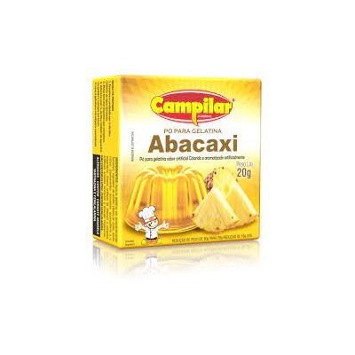 Gelatina Campilar Abacaxi 20G