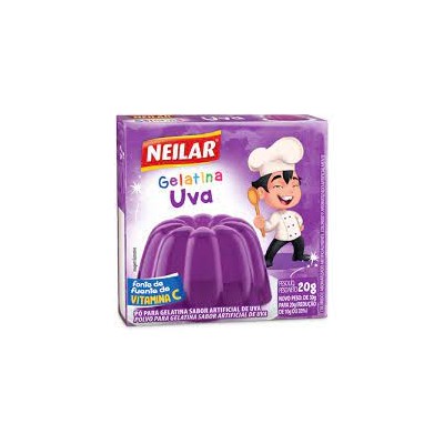 Gelatina Neilar 20G Uva