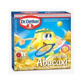 Gelatina Dr.Oetker 20G Abacaxi