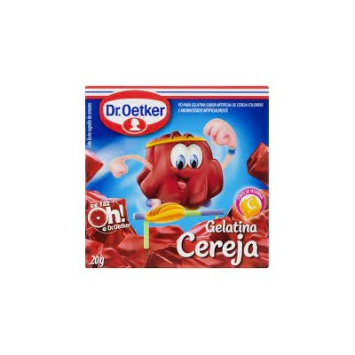 Gelatina Dr.Oetker 20G Cereja