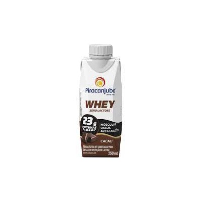 Bebida Lactea Whey 250ML Cacau Zero Lactose