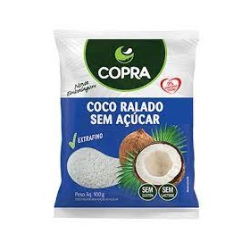 Coco Ralado Copra 100G Sem Açucar