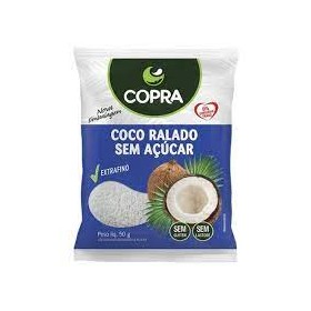 Coco Ralado Copra 50G Sem Açucar