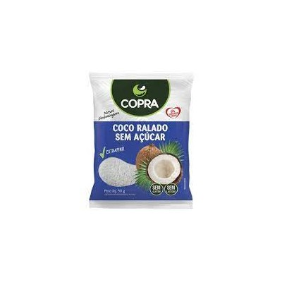 Coco Ralado Copra 50G Sem Açucar