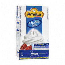 Chantilly Creme Amélia Chanty Mix Caixa 1L