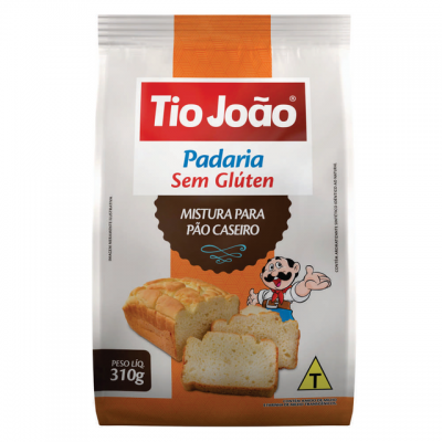 Mistura Bolo Tio Joao 270G Sem Gluten