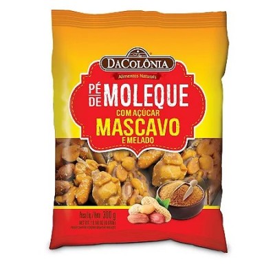 Pe Moleque Dacolonia 300G Acucar Mascavo