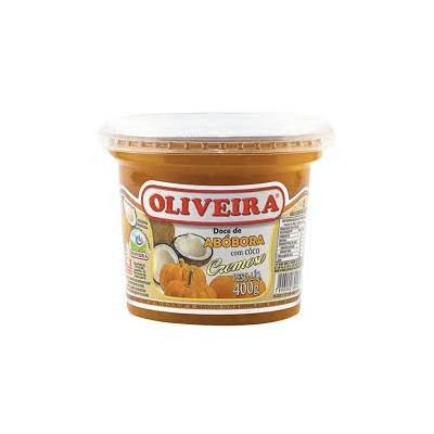 Doce Oliveira 400G Abobora Coco Pote