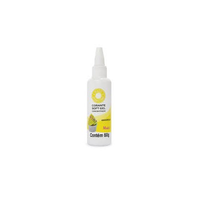 Corante Gel Caneta Mago 60G Amarelo