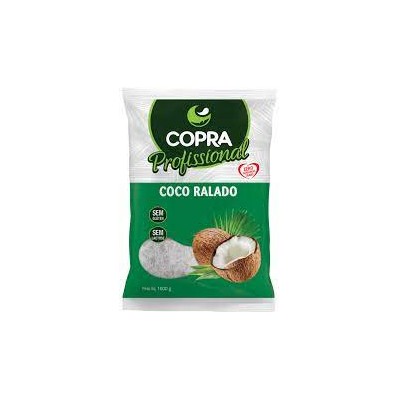 Coco Ralado Copra 1KG Fino Padrao