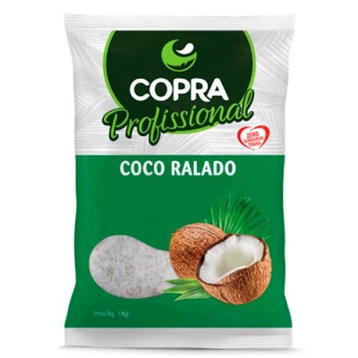 Coco Ralado Copra 1KG Medio Padrao