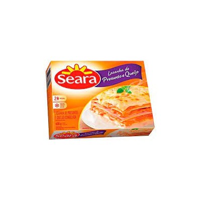 Lasanha Seara 600G Presunto Queijo