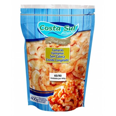 Camarao Costa Sul 400G Cozido