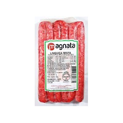 Linguiça Magnata 1KG Apimenta Mista