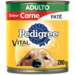 Patê Para Cães Adultos Carne Pedigree Vital Pro Lata 280G