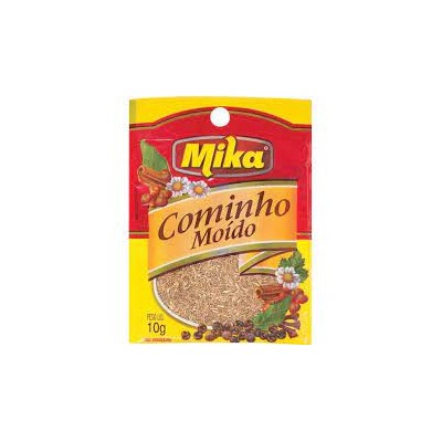 Condimento Mika 10G Cominho Moido
