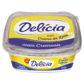 Margarina Delicia 250G Cremosa Sal