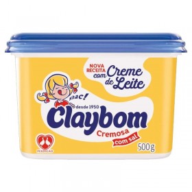 Margarina Claybom 500G Cremosa Com Sal